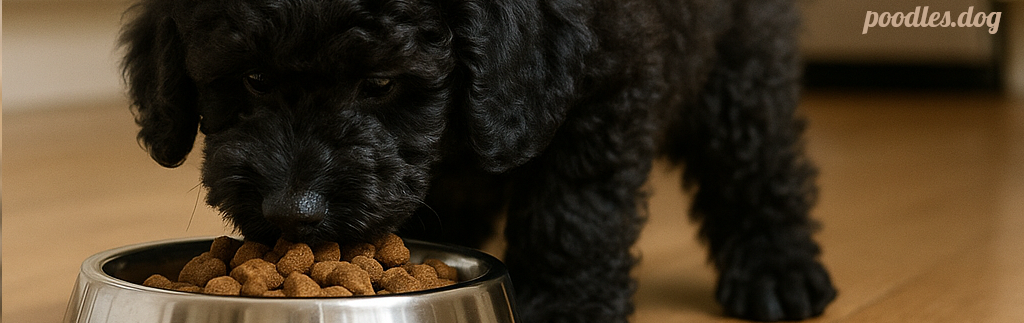 Feeding a Poodle Puppy: Portions, Timing, Common Mistakes