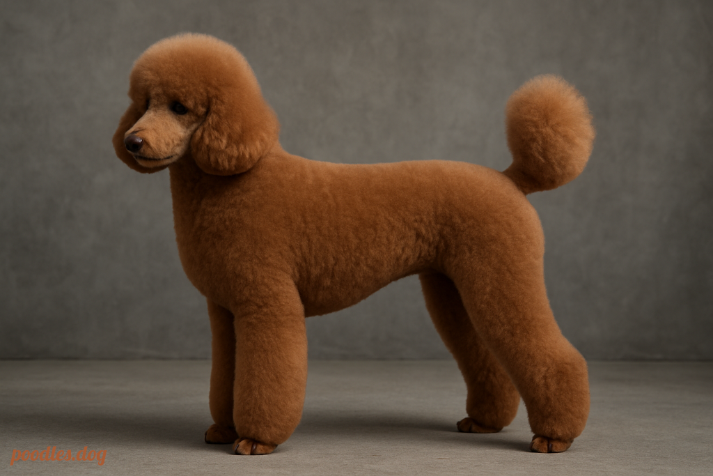 poodles.com, grooming, poodle teddy clip